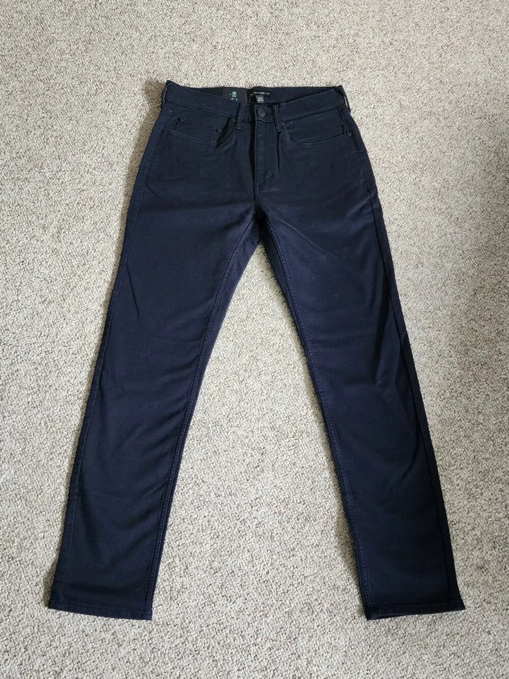 NWT Banana Republic Men's 5 Pocket Black Pants Size 32x30